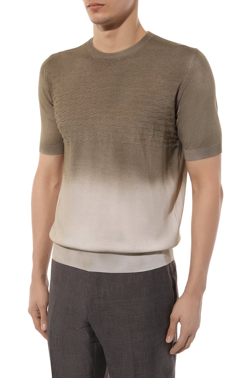 Джемпер из шелка и хлопка ZILLI, арт. KRN002M0145VCAS00, фото 3