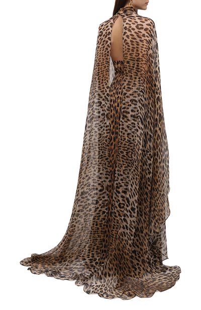 Платье из шелка и вискозы ELIE SAAB, арт. 12343, фото 4