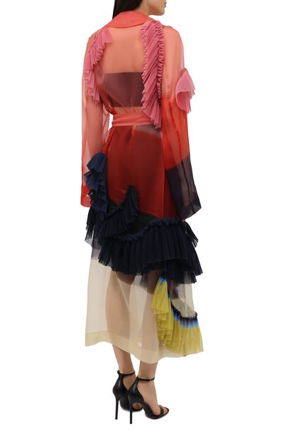 Шелковый тренч DRIES VAN NOTEN, арт. 211-10241-2086, фото 4