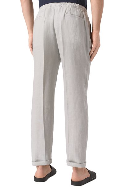 Льняные брюки KITON, арт. UPN01H0928619, фото 4