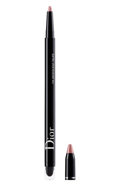 Женские водостойкая подводка для глаз diorshow 24h stylo, 796 радужный серо-коричневый DIOR, арт. C014300796