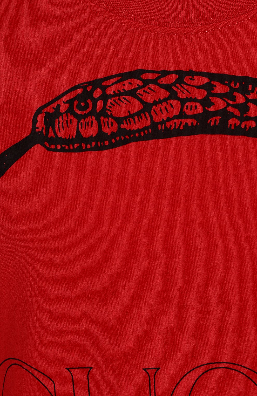 Хлопковая футболка с принтом GUCCI, арт. 493117/X3I19, фото 5