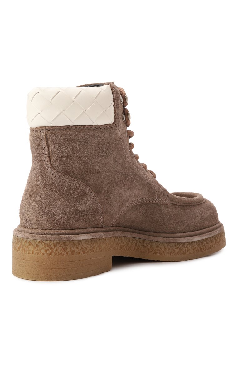 Замшевые ботинки haddock BOTTEGA VENETA, арт. 806864/V4PR1, фото 1