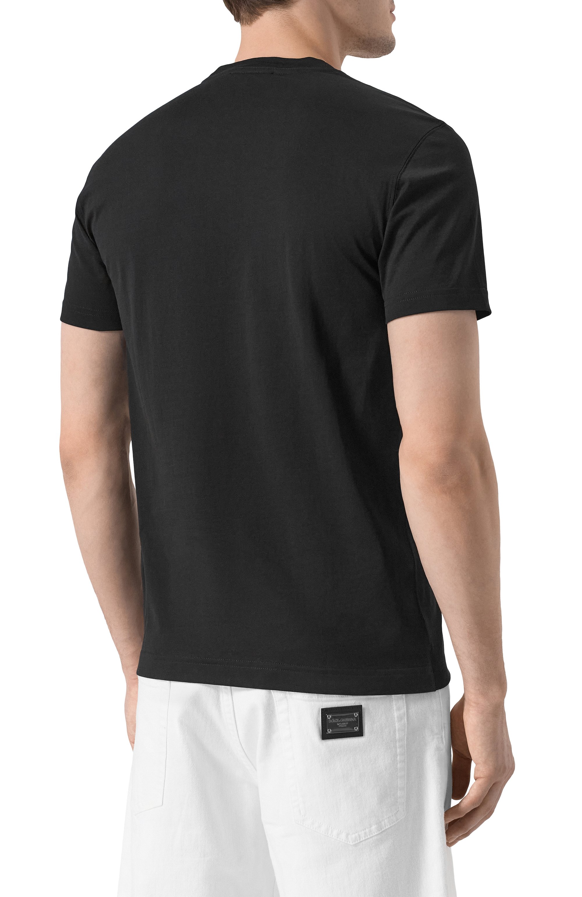 Хлопковая футболка DOLCE & GABBANA, арт. G8RN8T/G7NUC, фото 4