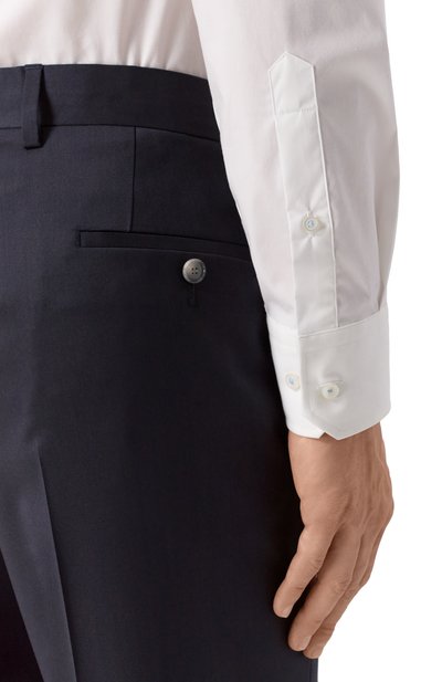 Хлопковая сорочка BRIONI белого цвета по цене 75400 руб., арт. RCB10M/0A04Q, фото 5 Хлопковая сорочка BRIONI, арт. RCB10M/0A04Q, фото 5