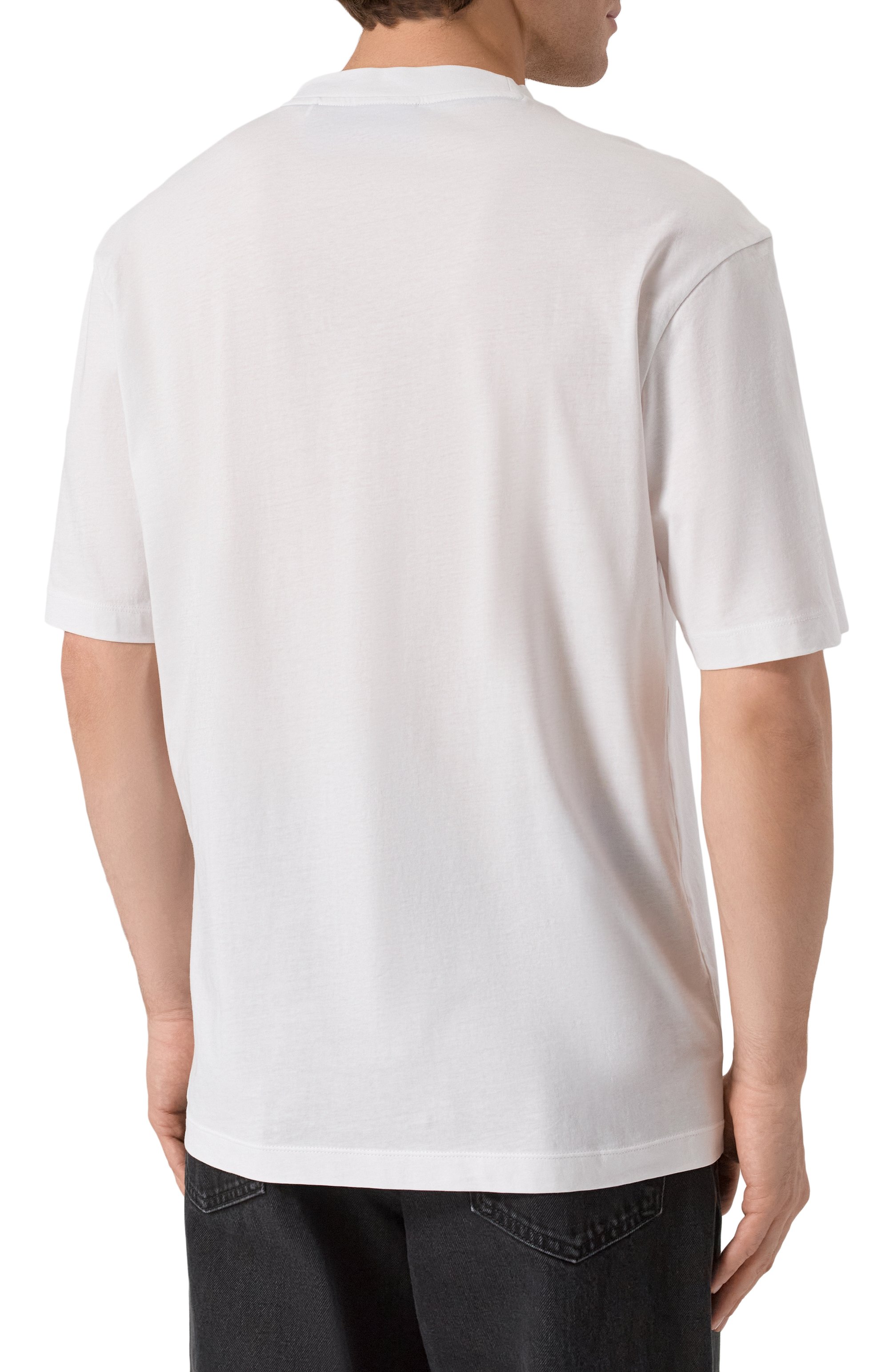 Хлопковая футболка HUGO BLUE, арт. 50543495, фото 4