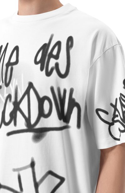 Хлопковая футболка COMME DES FUCKDOWN, арт. CFABM01944, фото 5