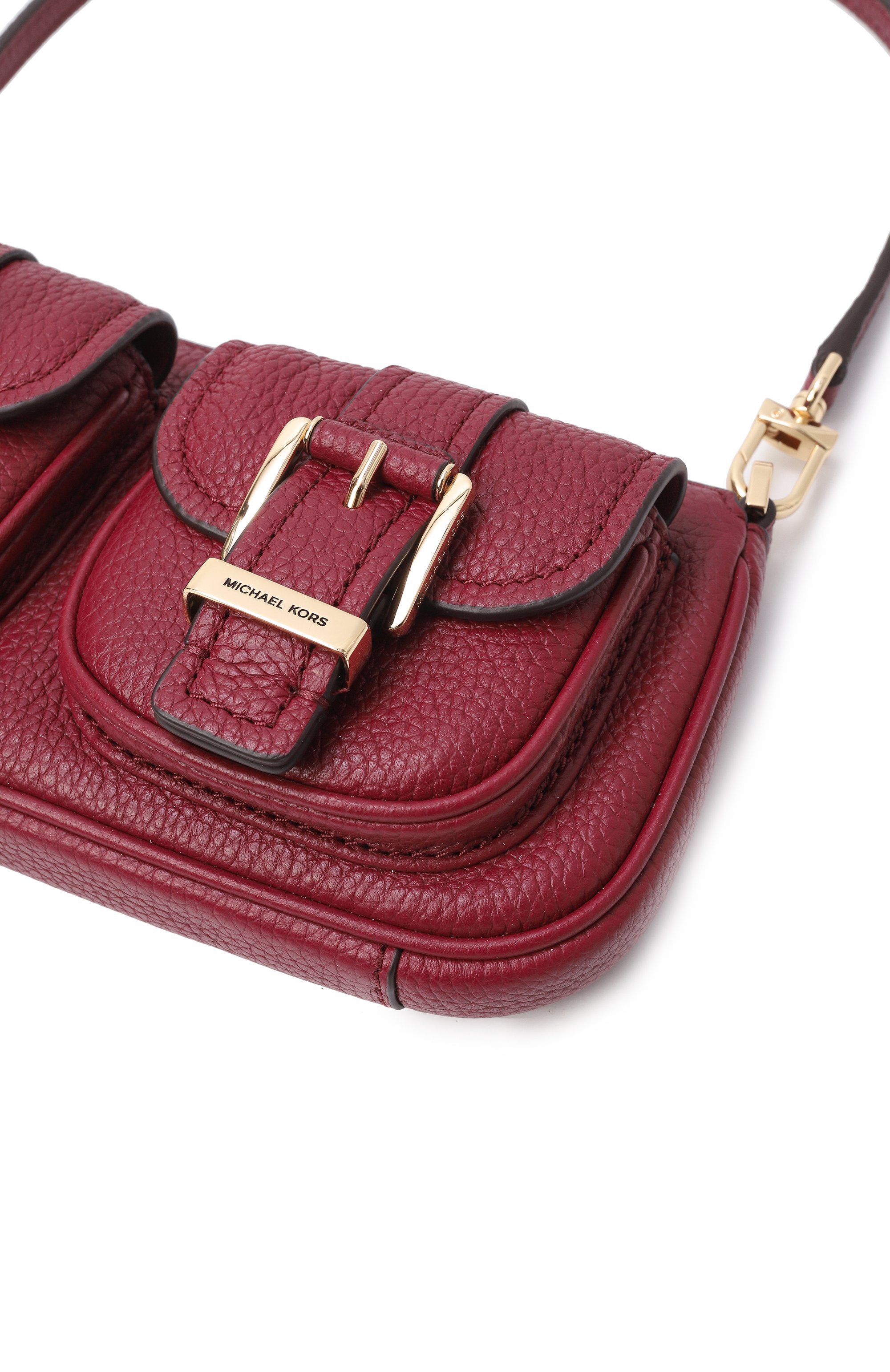 Сумка zoe small MICHAEL MICHAEL KORS бордового цвета по цене 22250 руб., арт. 32S5GZCU1L, фото 3 Сумка zoe small MICHAEL MICHAEL KORS, арт. 32S5GZCU1L, фото 3