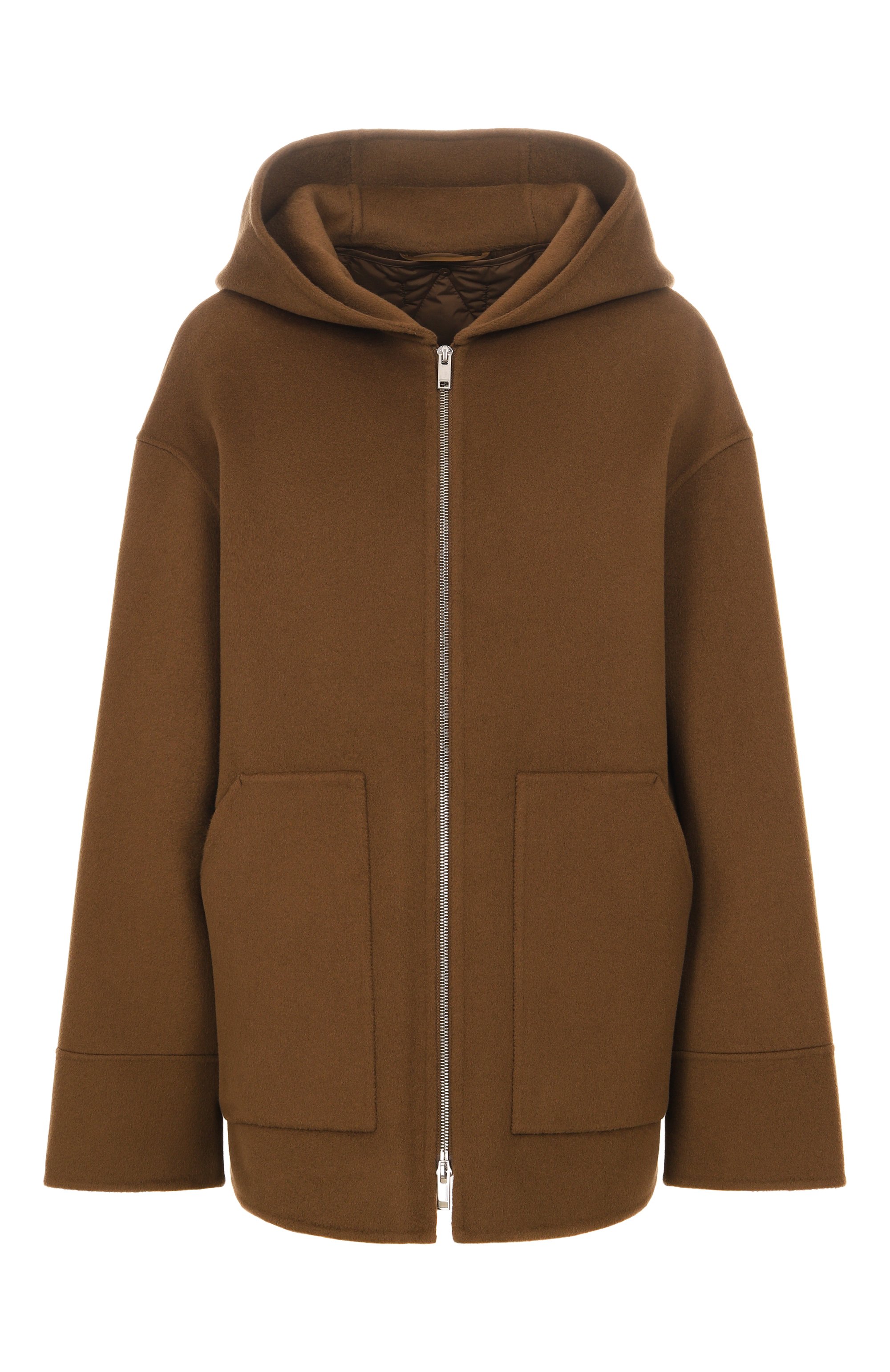 Шерстяное полупальто 12 STOREEZ коричневого цвета по цене 45000 руб., арт. 133362, фото 1 Шерстяное полупальто 12 STOREEZ, арт. 133362, фото 1