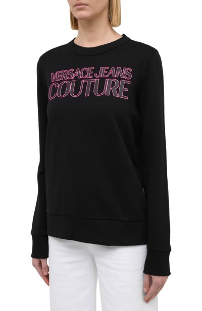 Хлопковый свитшот VERSACE JEANS COUTURE, арт. B6HZA7KP-ZDP309 REG. 51/30328, фото 3