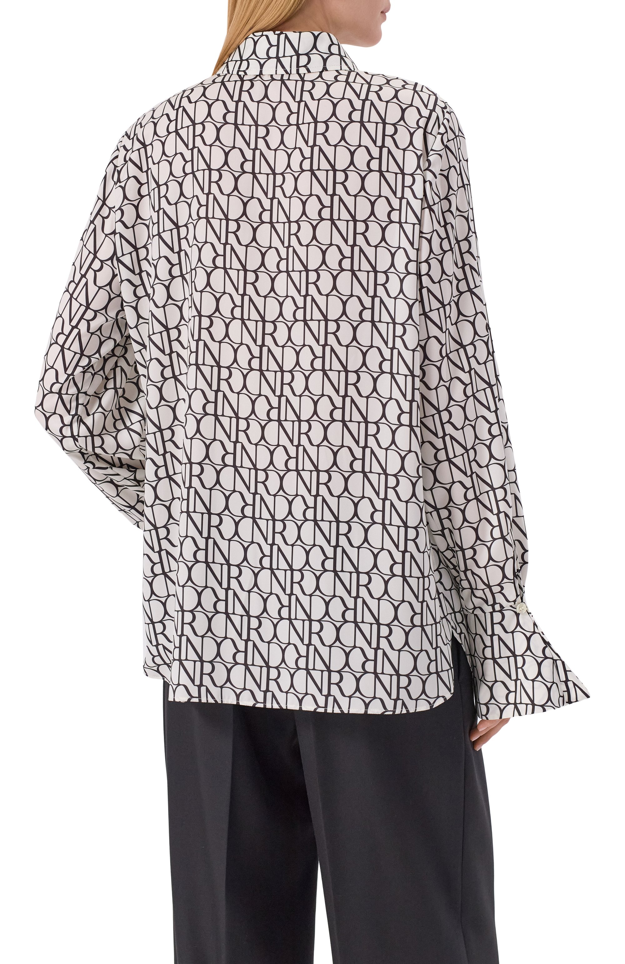 Атласная рубашка NINA RICCI, арт. 25ACT0007/PL0485, фото 4