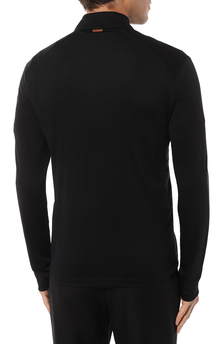 Шерстяное поло ZEGNA, арт. UC328A6/CCT702, фото 1