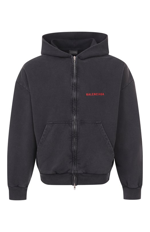 Хлопковая толстовка Balenciaga 803264/TTVJ2 Чёрный 803264/TTVJ2