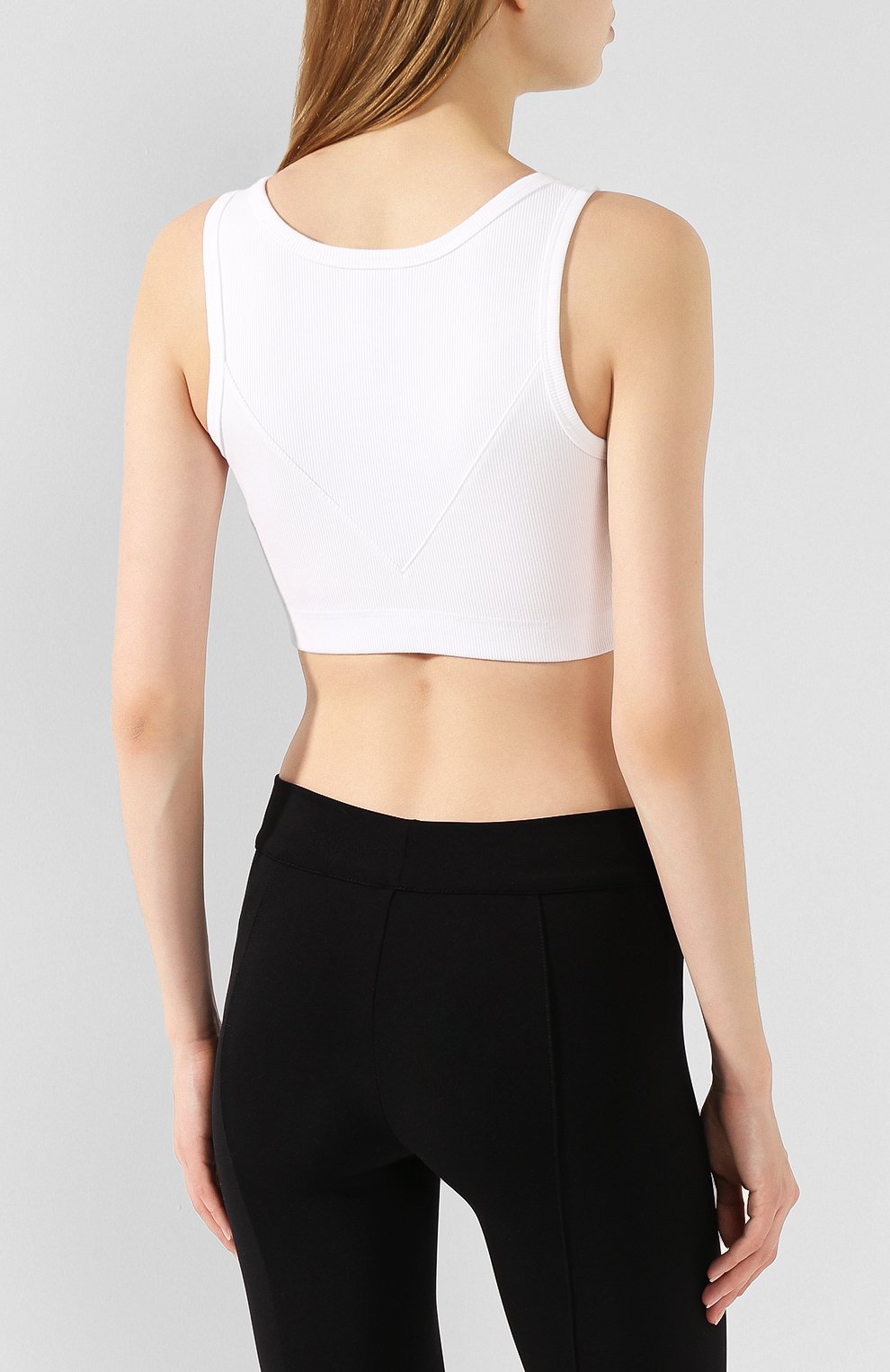 Хлопковый топ reebok x victoria beckham REEBOK белого цвета по цене 5495 руб., арт. FI9394, фото 4 Хлопковый топ reebok x victoria beckham REEBOK, арт. FI9394, фото 4