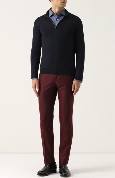 Хлопковая рубашка с прин том RALPH LAUREN, арт. 790659544, фото 2