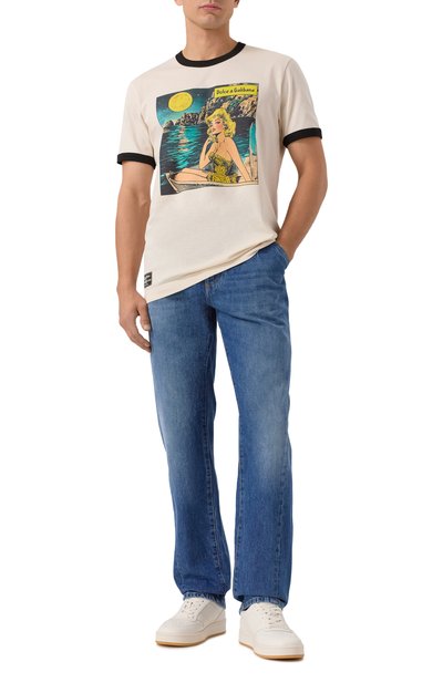 Хлопковая футболка DOLCE & GABBANA, арт. G8PV1T/G7PHF, фото 2