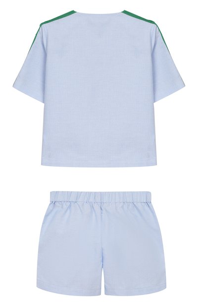 Комплект из хлопкового кардигана и шорт GUCCI, арт. 544808/XWABZ, фото 2