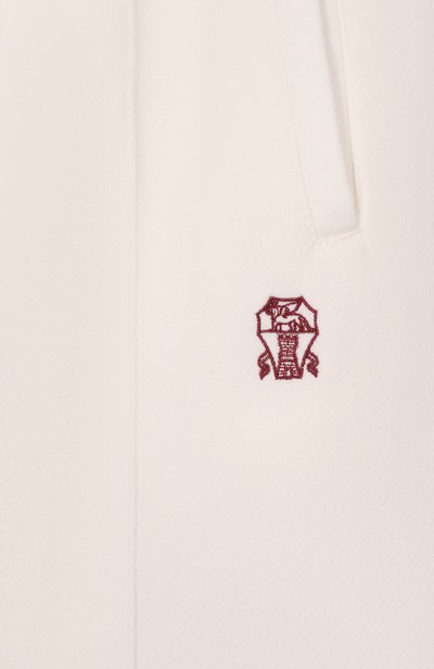 Хлопковые джоггеры BRUNELLO CUCINELLI, арт. BM826E359C, фото 3