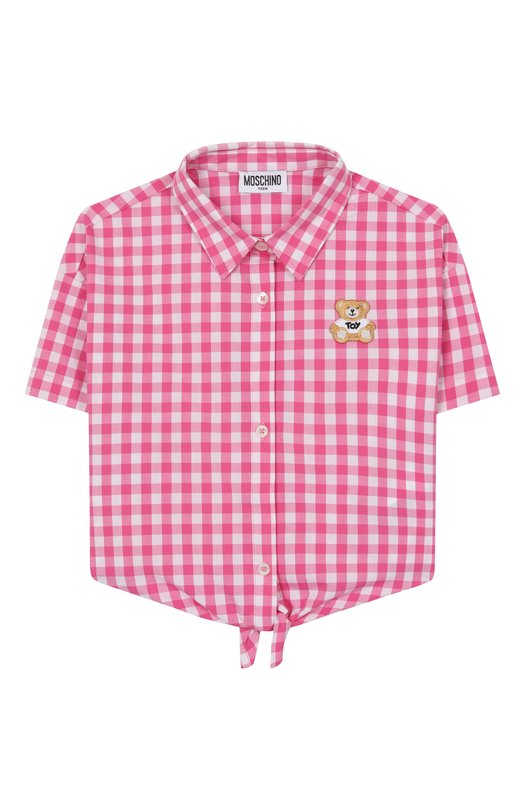 Хлопковая рубашка Moschino 14400₽