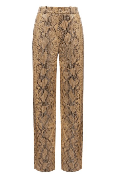 Женские кожаные брюки ZEYNEP ARCAY, арт. FW24PN07