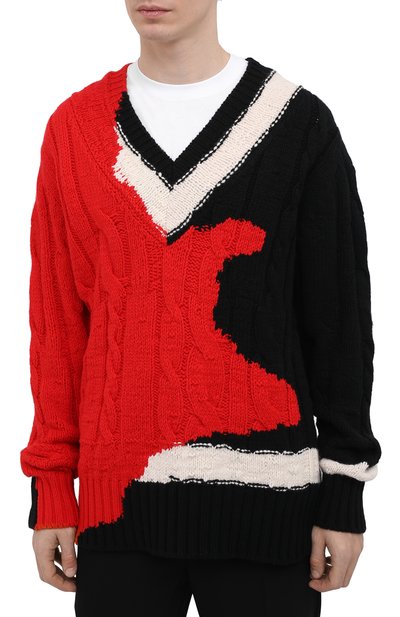 Шерстяной свитер ALEXANDER MCQUEEN, арт. 651177/Q1ATN, фото 3