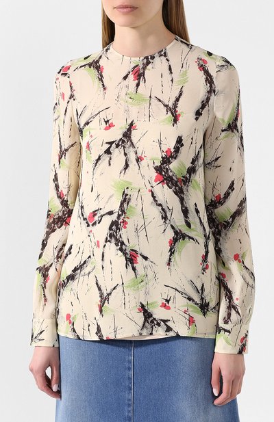 Блузка из вискозы PRADA, арт. P933H-1WWP-F0324, фото 3