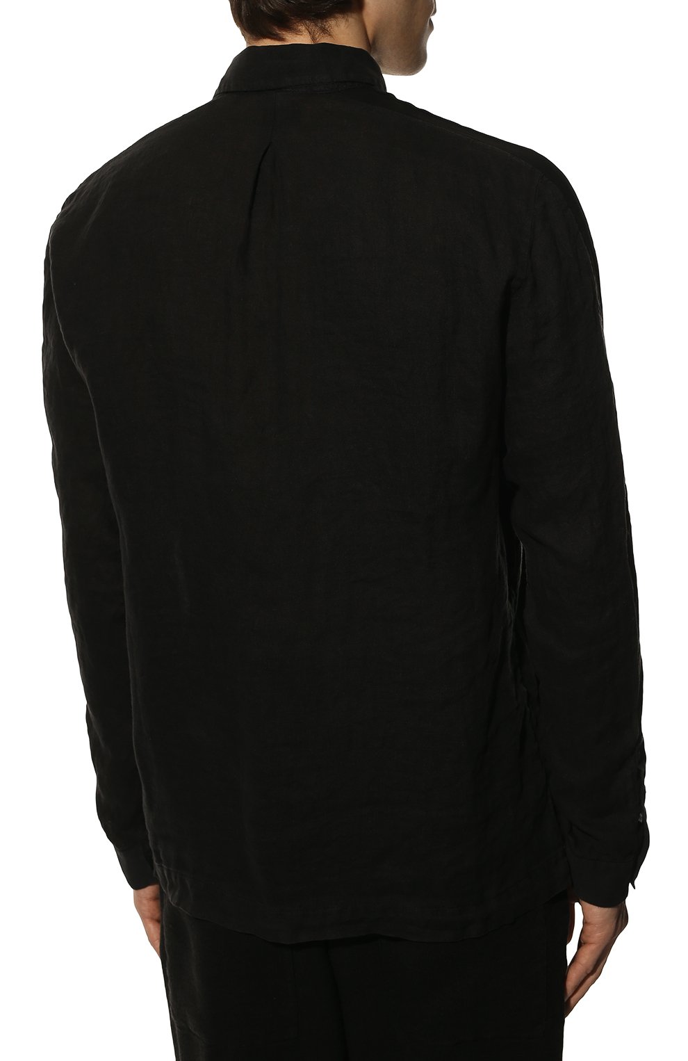 Рубашка изо льна и хлопка TRANSIT, арт. CFUTRQV312, фото 4