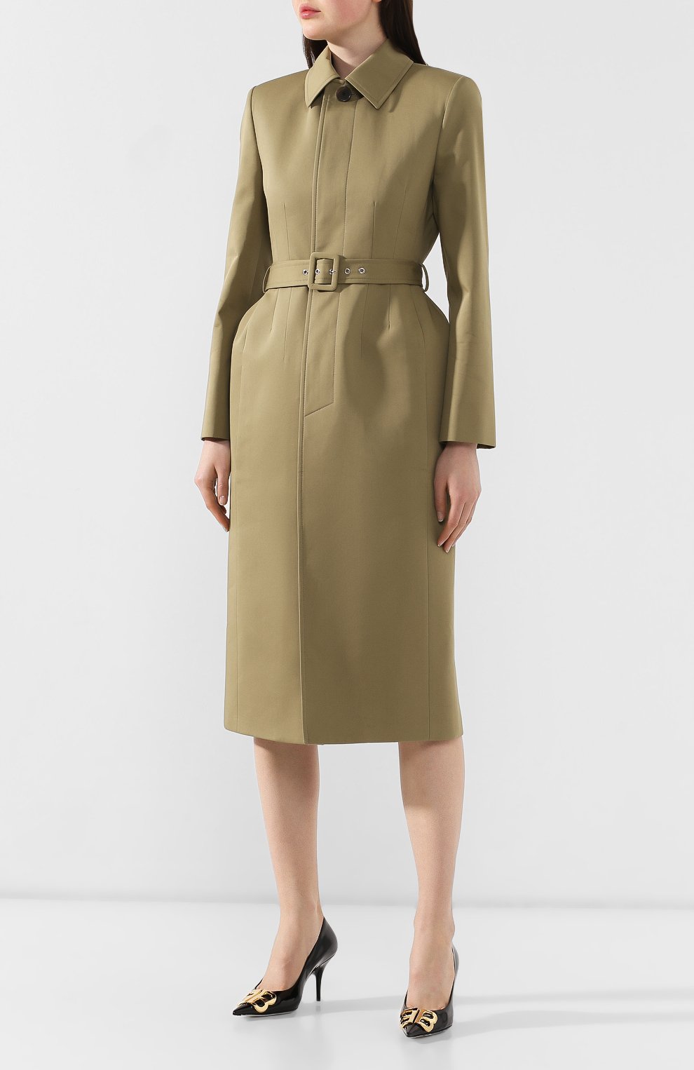 Хлопковое пальто BALENCIAGA, арт. 543256/TBP01, фото 3