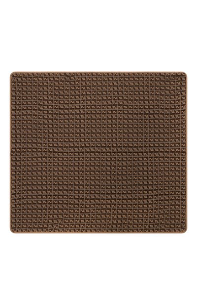 Одеяло из хлопка и кашемира FENDI, арт. BUJ166/A3TE, фото 3