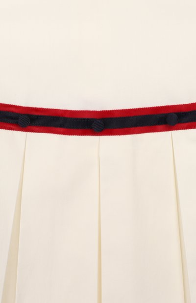 Хлопковое платье GUCCI, арт. 604648/ZB365, фото 3