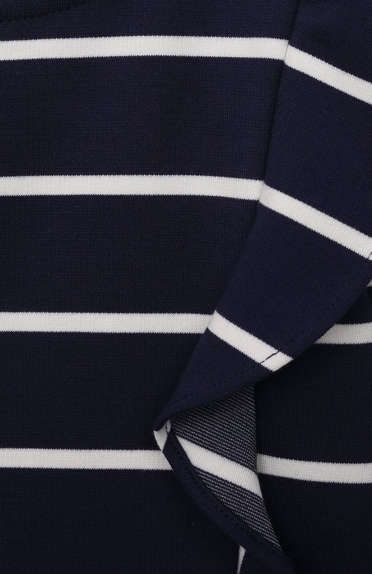 Детское платье POLO RALPH LAUREN синего цвета, арт. 313850665 | Фото 3 (Материал внешний: Синтетический материал; Рукава: Длинные; Девочки Кросс-КТ: Платье-одежда; Случай: Повседневный; Драгоценные камни: Проставлено; Материал сплава: Проставлено; Ростовка одежда: 9 лет | 134 см, 8 лет | 128 см)