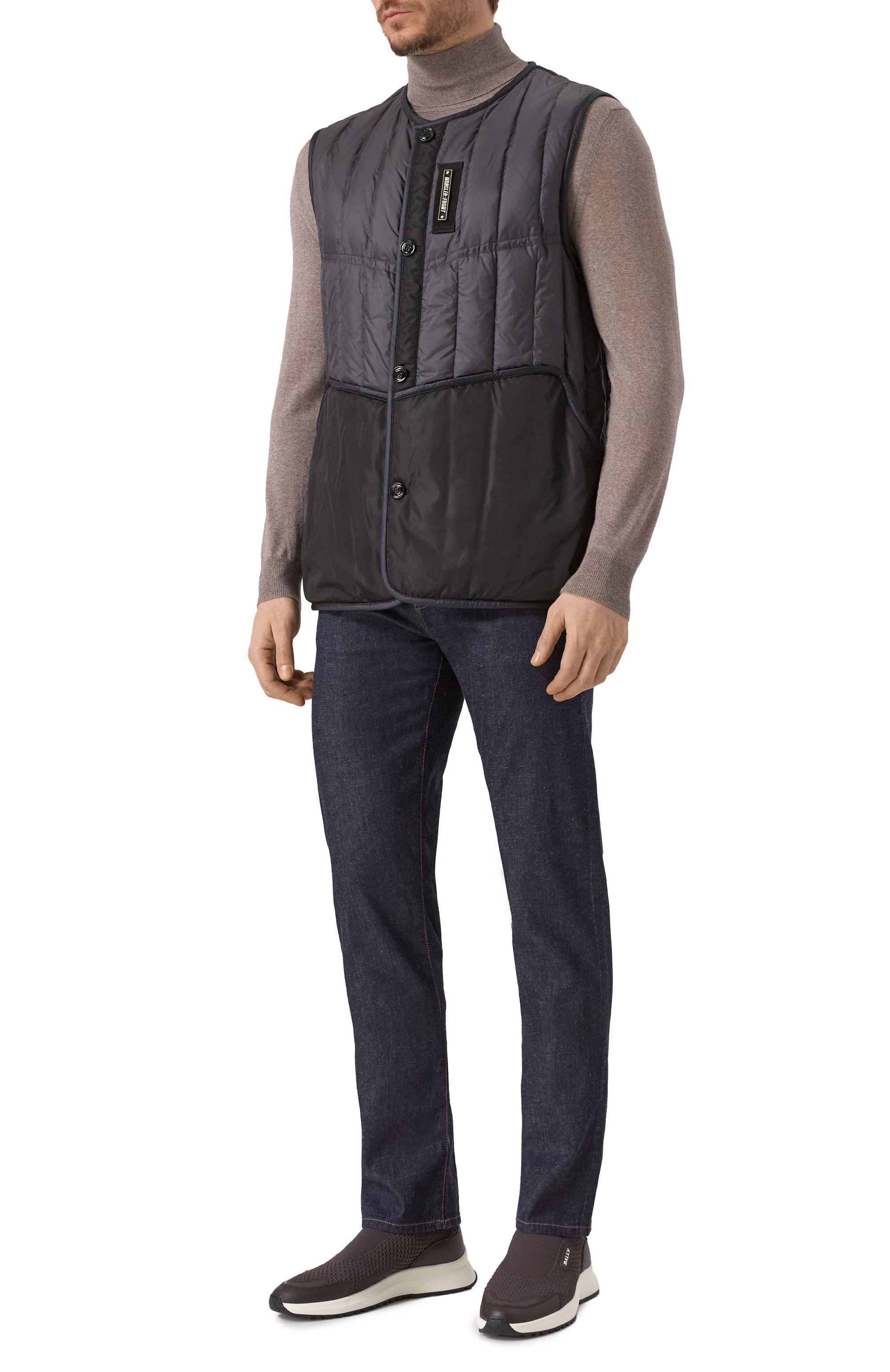 Текстильные кроссовки outline BALLY темно-коричневого цвета по цене 59950 руб., арт. MSK09V/TE032, фото 2 Текстильные кроссовки outline BALLY, арт. MSK09V/TE032, фото 2