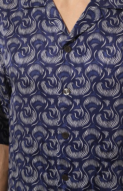 Рубашка из вискозы DRIES VAN NOTEN, арт. 231-020718-6033, фото 5