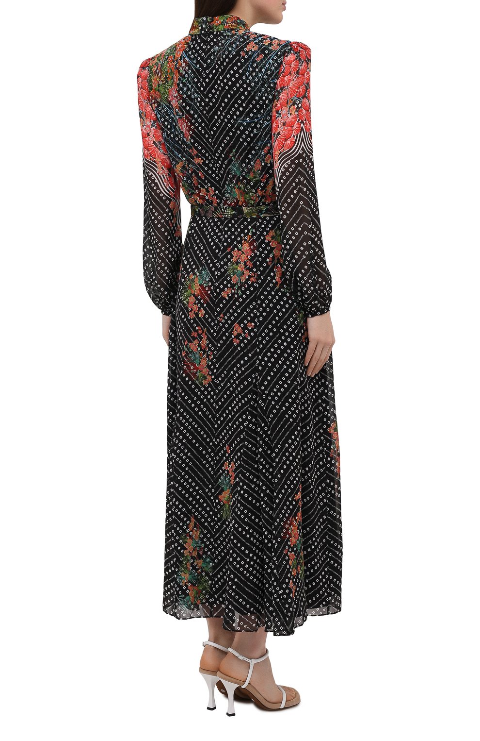 Шелковое платье SALONI, арт. 10486-1538, фото 4