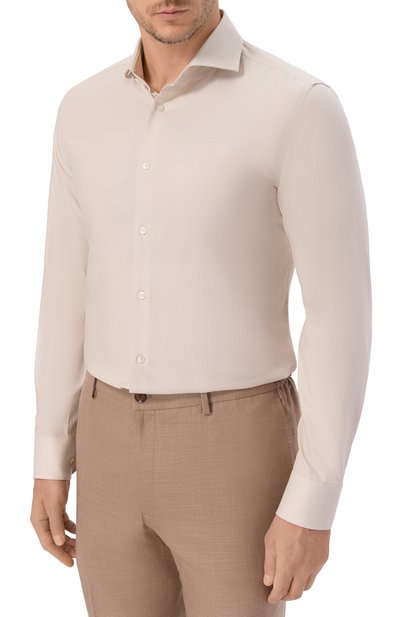 Сорочка из хлопка и лиоцелла BOSS, арт. 50561659, фото 3