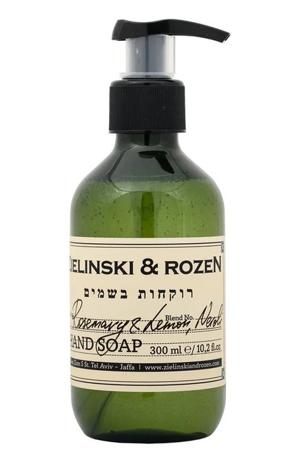 Жидкое мыло rosemary & lemon, neroli (300ml) ZIELINSKI&ROZEN бесцветного цвета, арт. 4627080780798 | Ф�ото 1 (Статус проверки: Проверена категория)