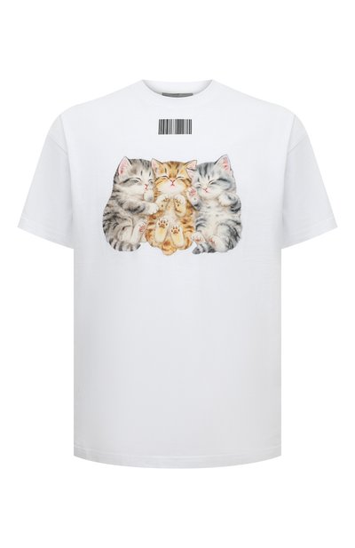 Хлопковая футболка VTMNTS, арт. VL12TR360W/1602, фото 1