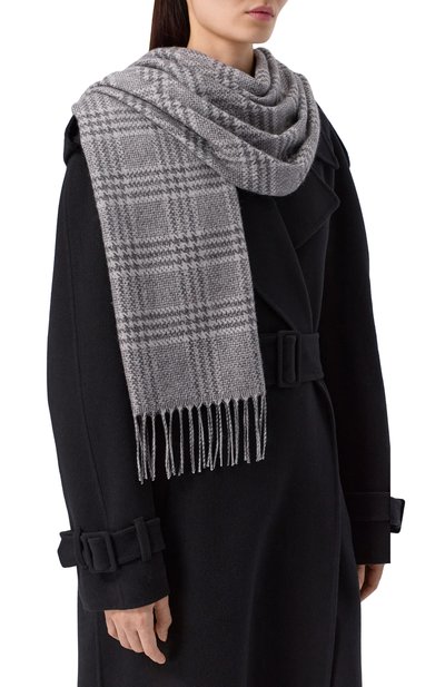 Женский шарф из шелка и кашемира KITON, арт. D54751K0511F04