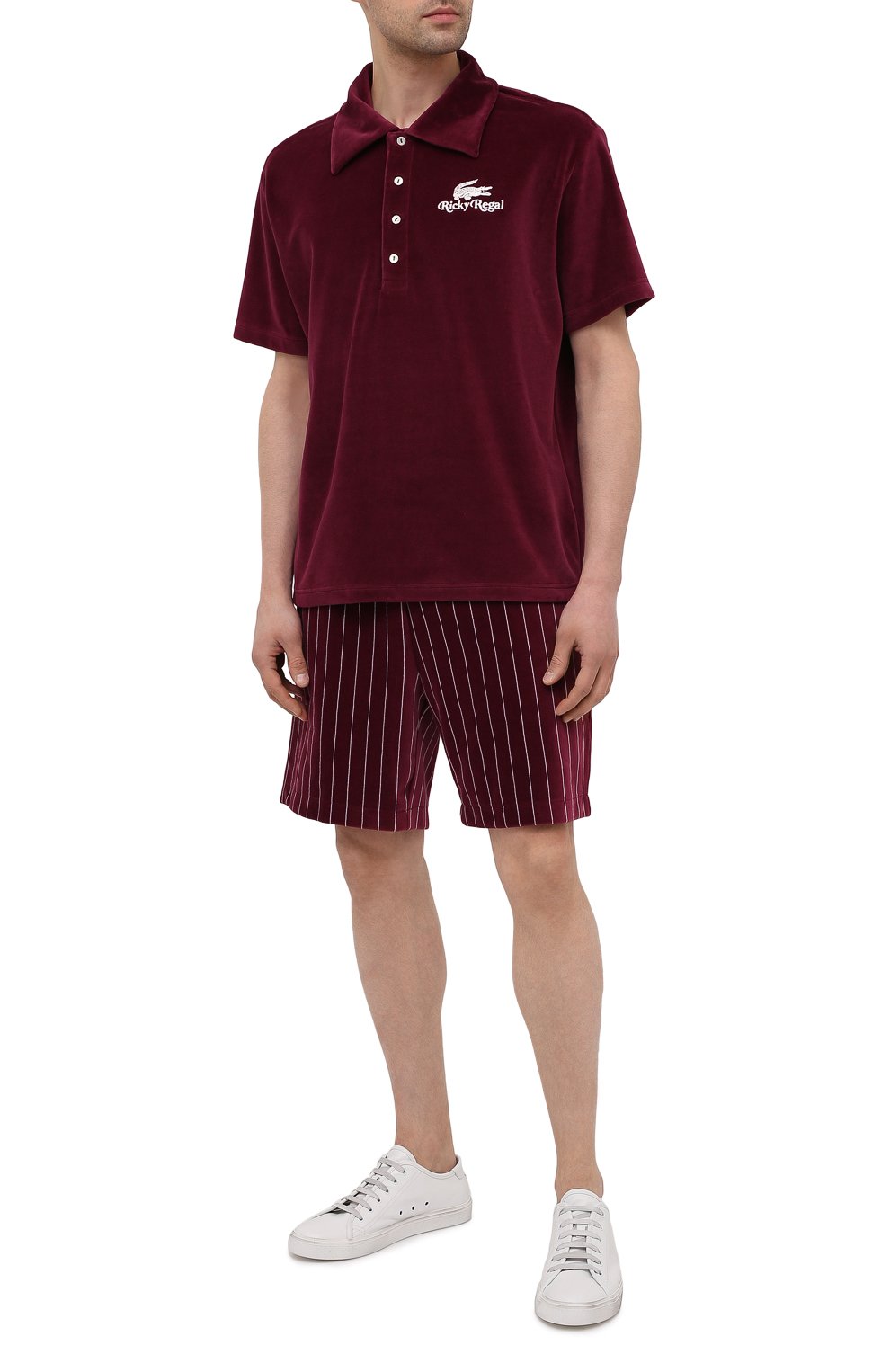 Хлопковое поло lacoste x ricky regal LACOSTE, арт. PH1693, фото 2