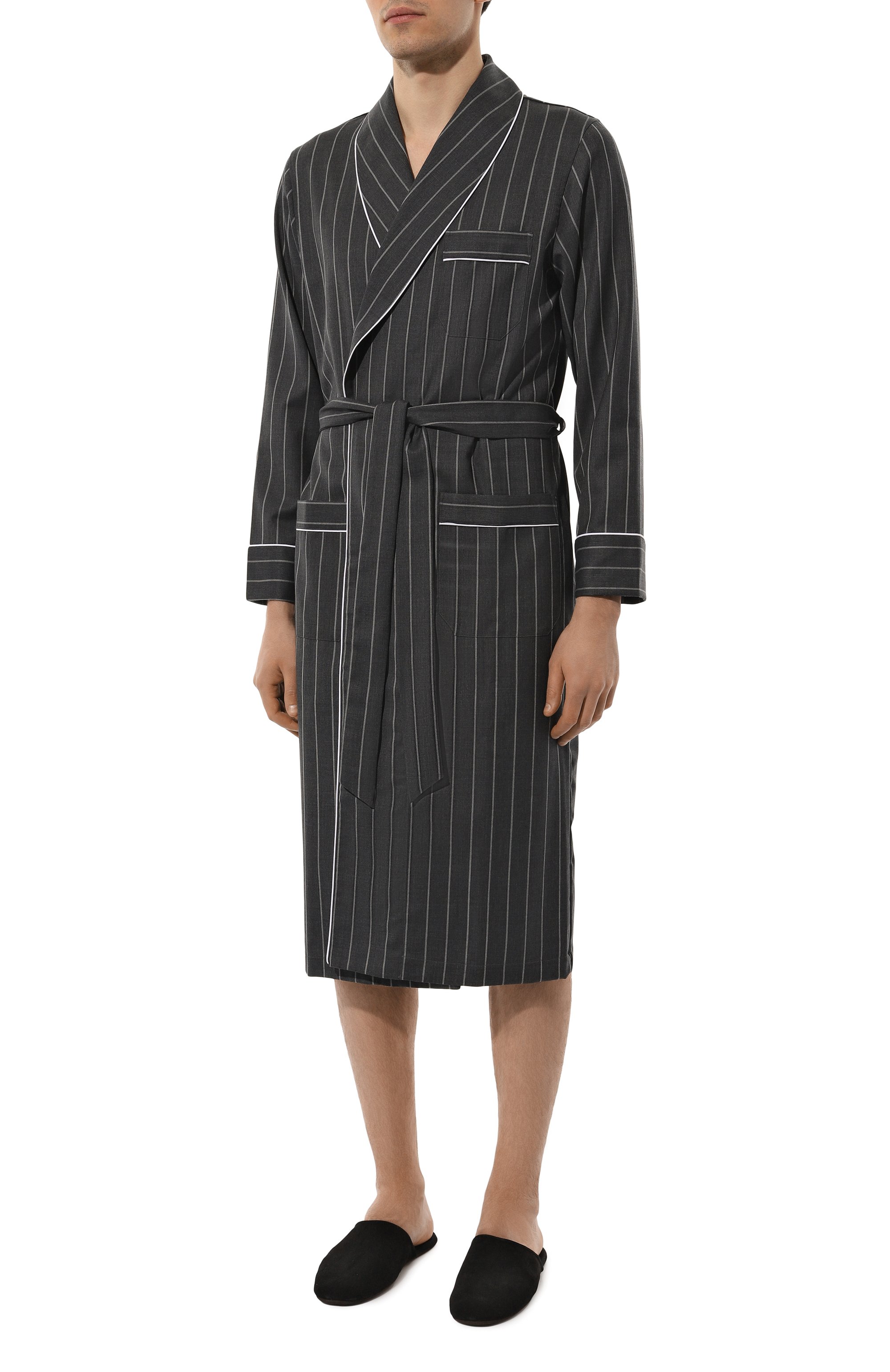 Шерстяной халат ROBERTO RICETTI, ар�т. VESTAGLIA R0BE LUNGA/LANA3376, фото 3