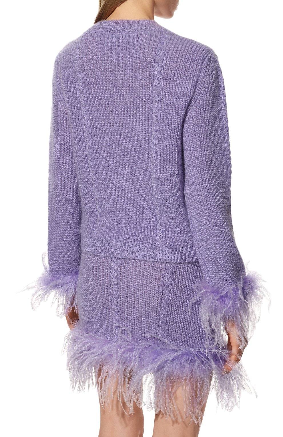 Кардиган с отделкой перьями VIVETTA, арт. 22I V2M0/A016/V707, фото 4
