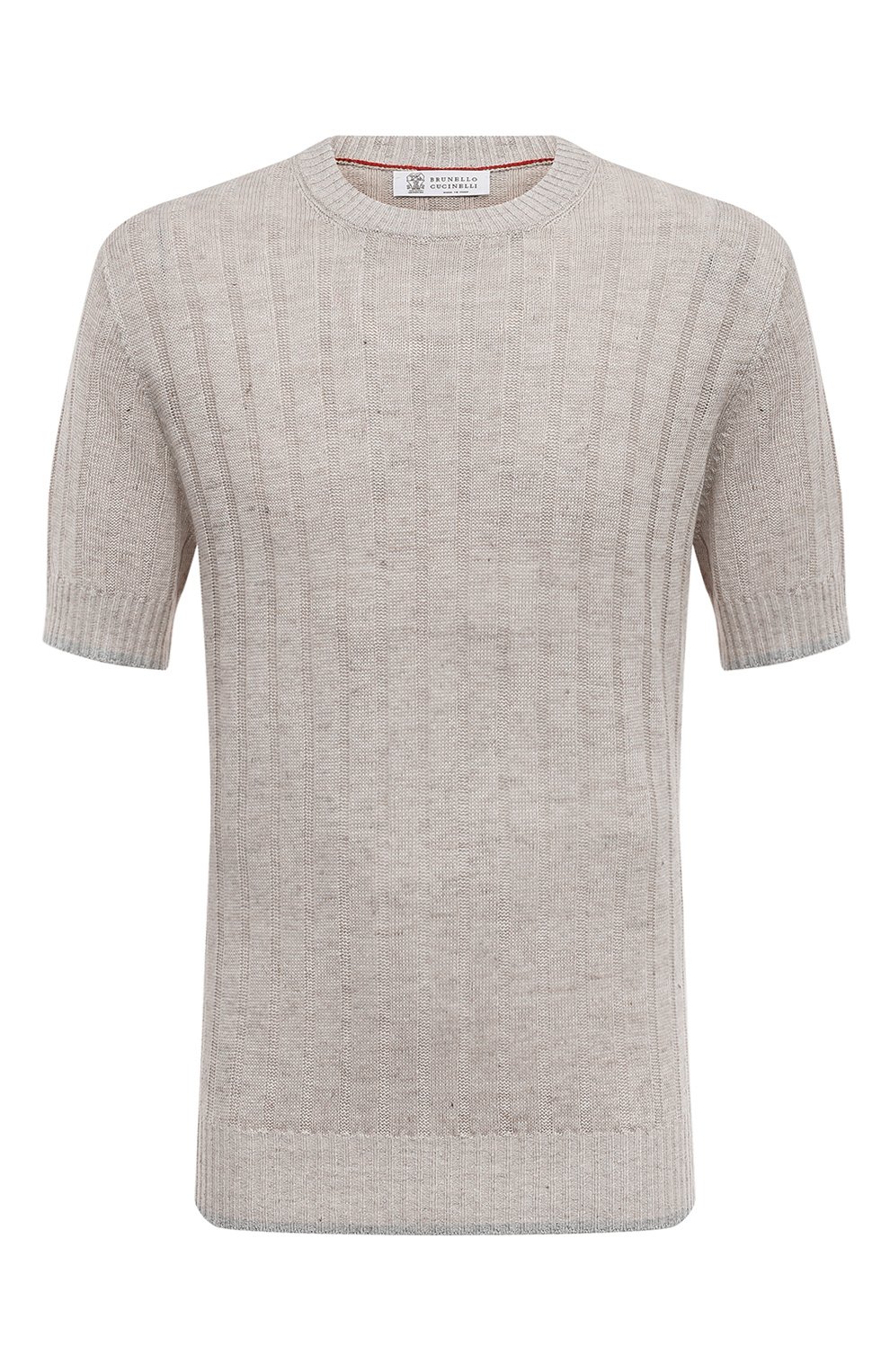 Джемпер изо льна и хлопка BRUNELLO CUCINELLI, арт. M2L70B2273, фото 1