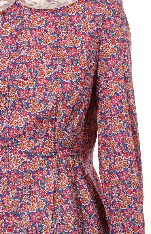 Хлопковая блузка Nackiye Розовый, фото 5