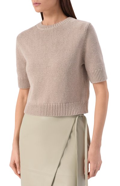 Хлопковый пуловер 12 STOREEZ, арт. 137345, фото 3