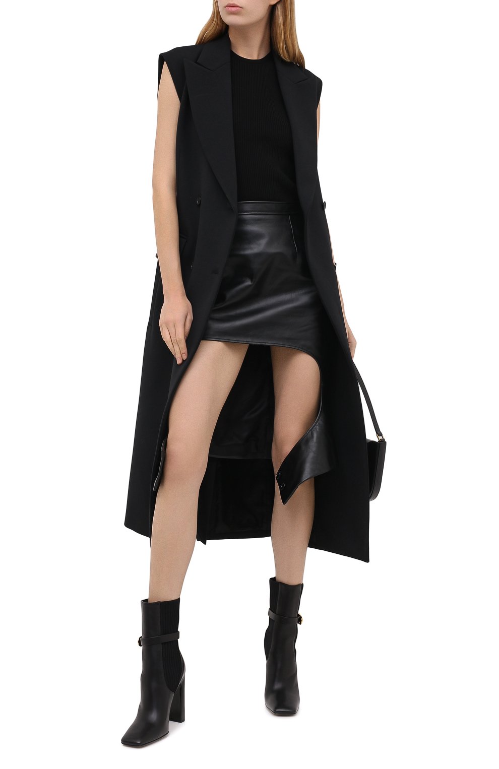 Кожаные ботильоны VERSACE, арт. DST414P/DVT2P, фото 2