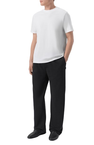 Мужские кожаные домашние туфли STEFANO RICCI, арт. UL01_P773/VTD