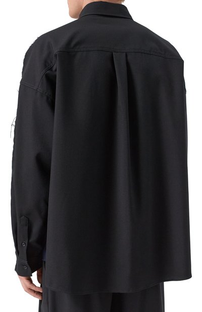 Шерстяная рубашка MARNI, арт. CUMU0278QS/TW839, фото 3