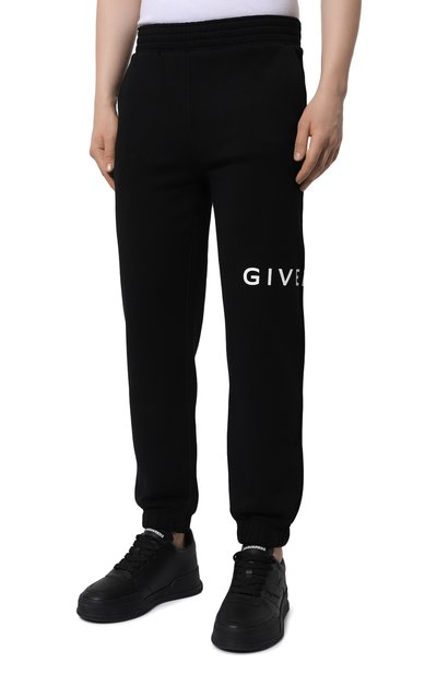 Хлопковые джоггеры GIVENCHY, арт. BM514M3YAC, фото 3