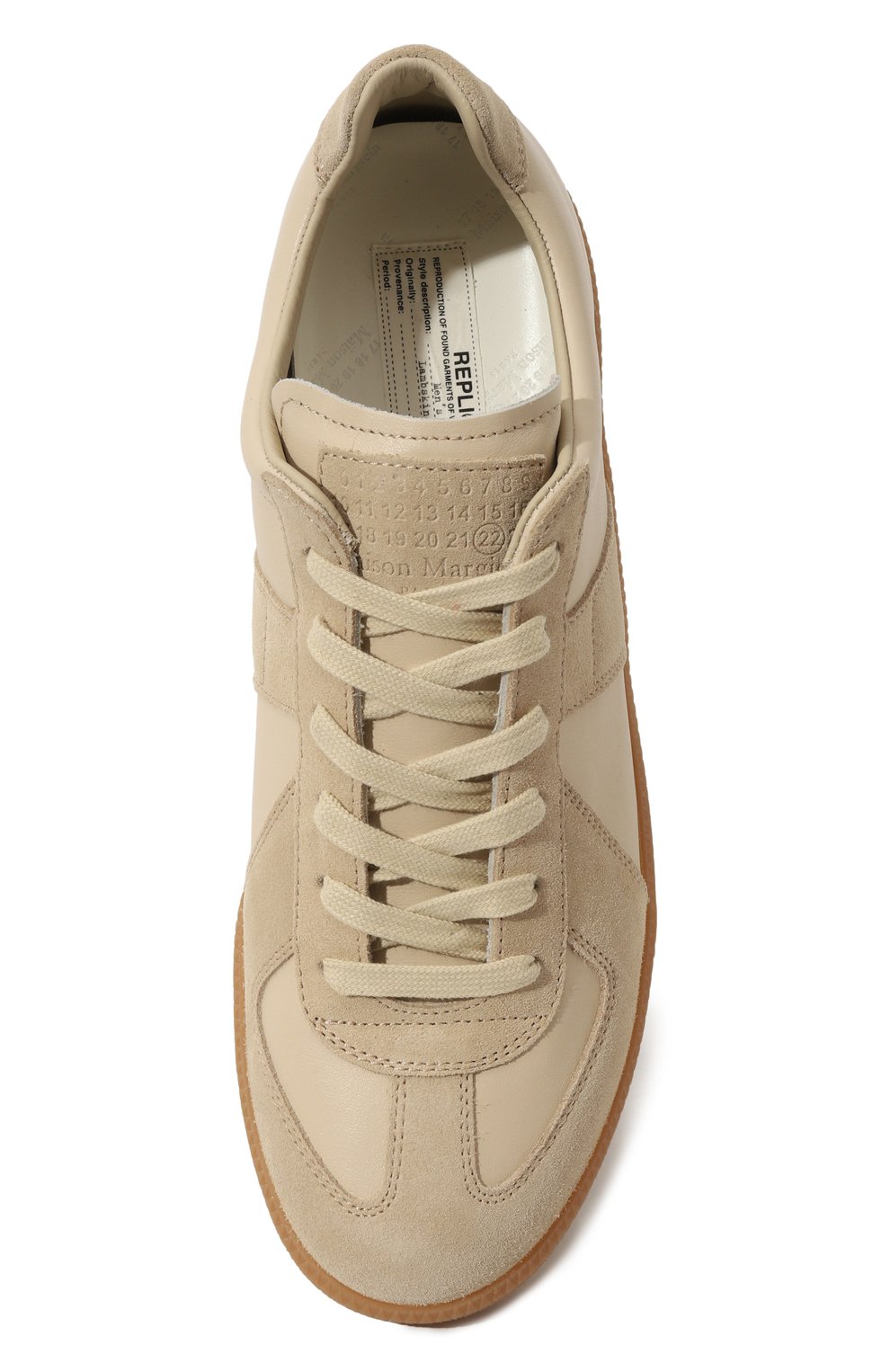 Кожаные кеды replica MAISON MARGIELA, арт. S57WS0236/P1895, фото 6