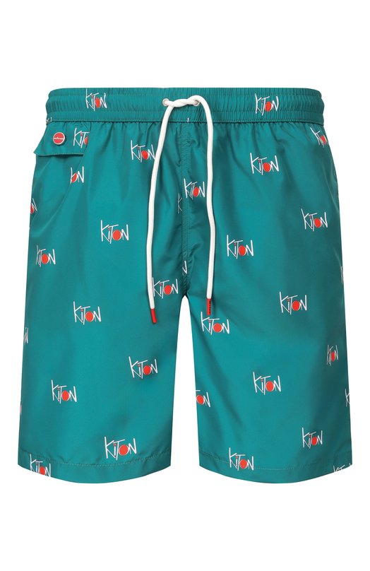 Плавки-шорты Kiton UC0M5CK0745H39 Зелёный UC0M5CK0745H39